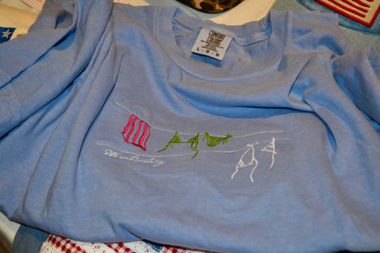 SB Embroidery Bathing Suit Tee
