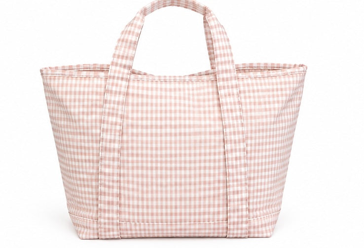 Full Gingham Tote