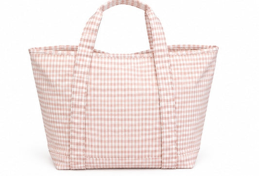 Full Gingham Tote