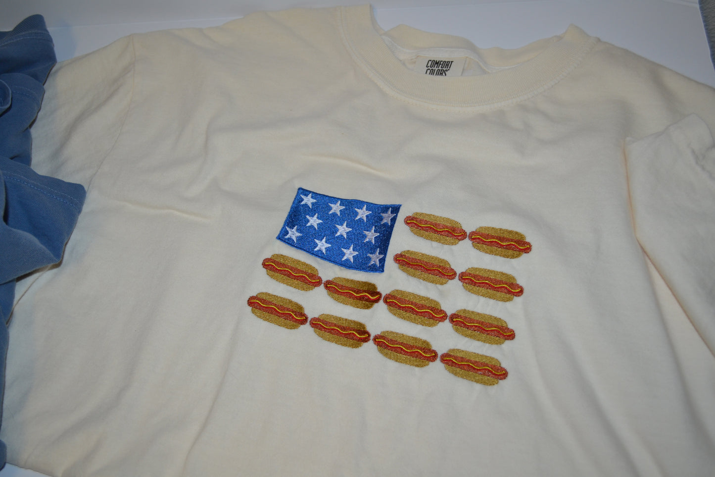 Hot Dog Flag Tee