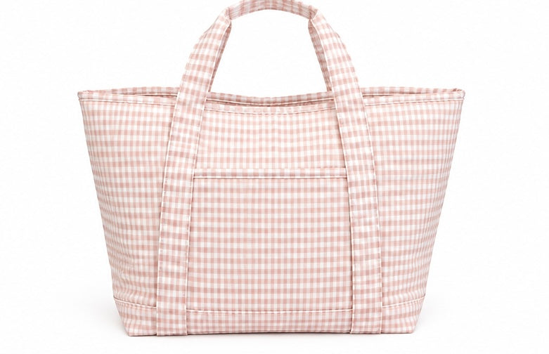 Full Gingham Tote