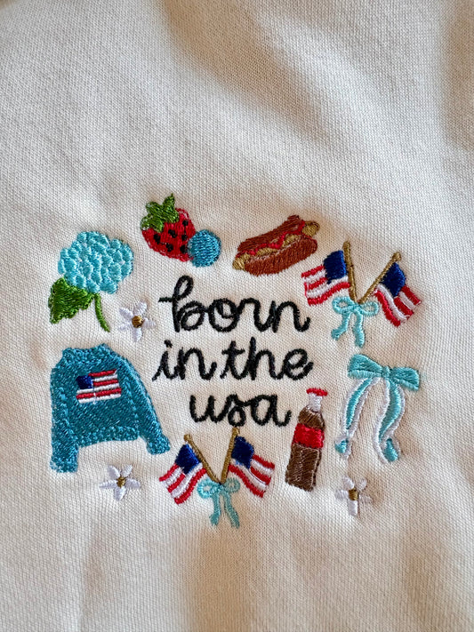 “Born In The USA” Mockneck