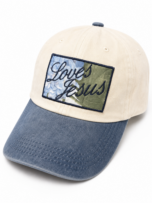 Loves Jesus Hydrangea Hat