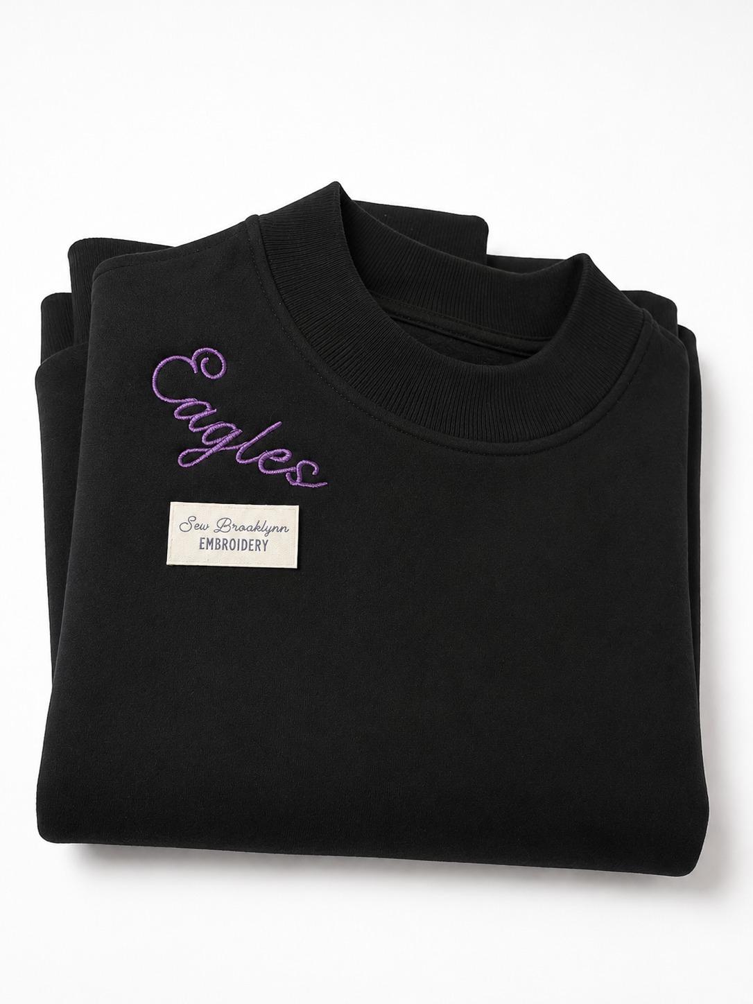 Eagles Black Mockneck