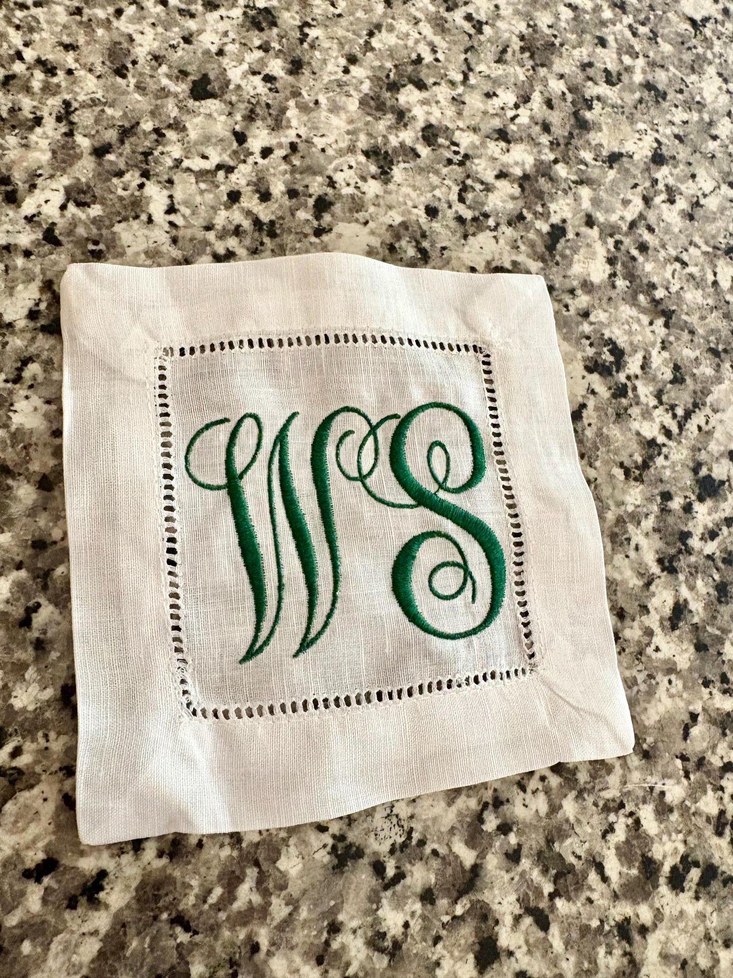 Customized Cocktail Napkins | Retirement Gift, Personalized Napkin, Monogram Napkin, Bridesmaid Gift, Wedding Napkin, Bride and Groom