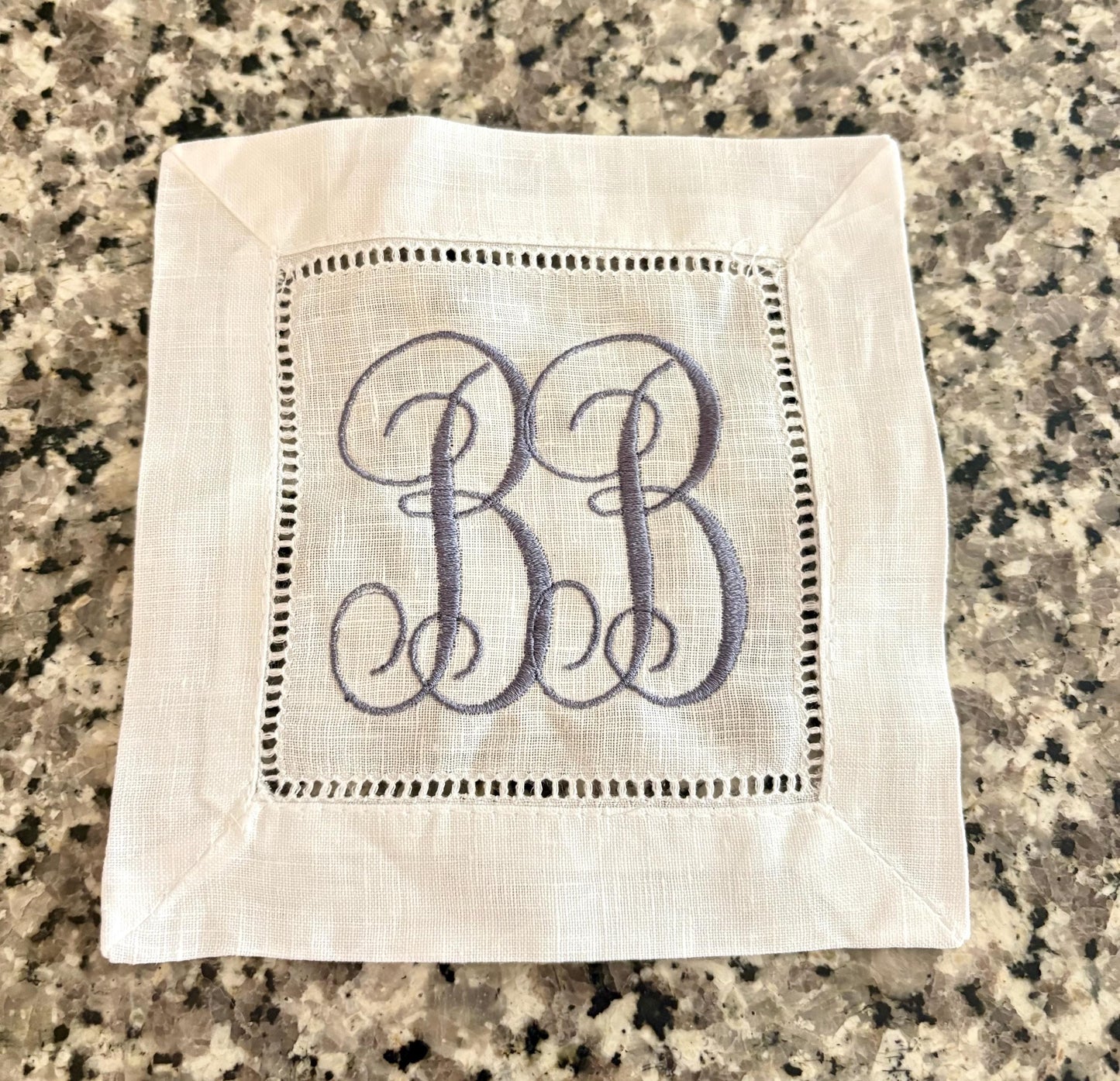 Customized Cocktail Napkins | Retirement Gift, Personalized Napkin, Monogram Napkin, Bridesmaid Gift, Wedding Napkin, Bride and Groom