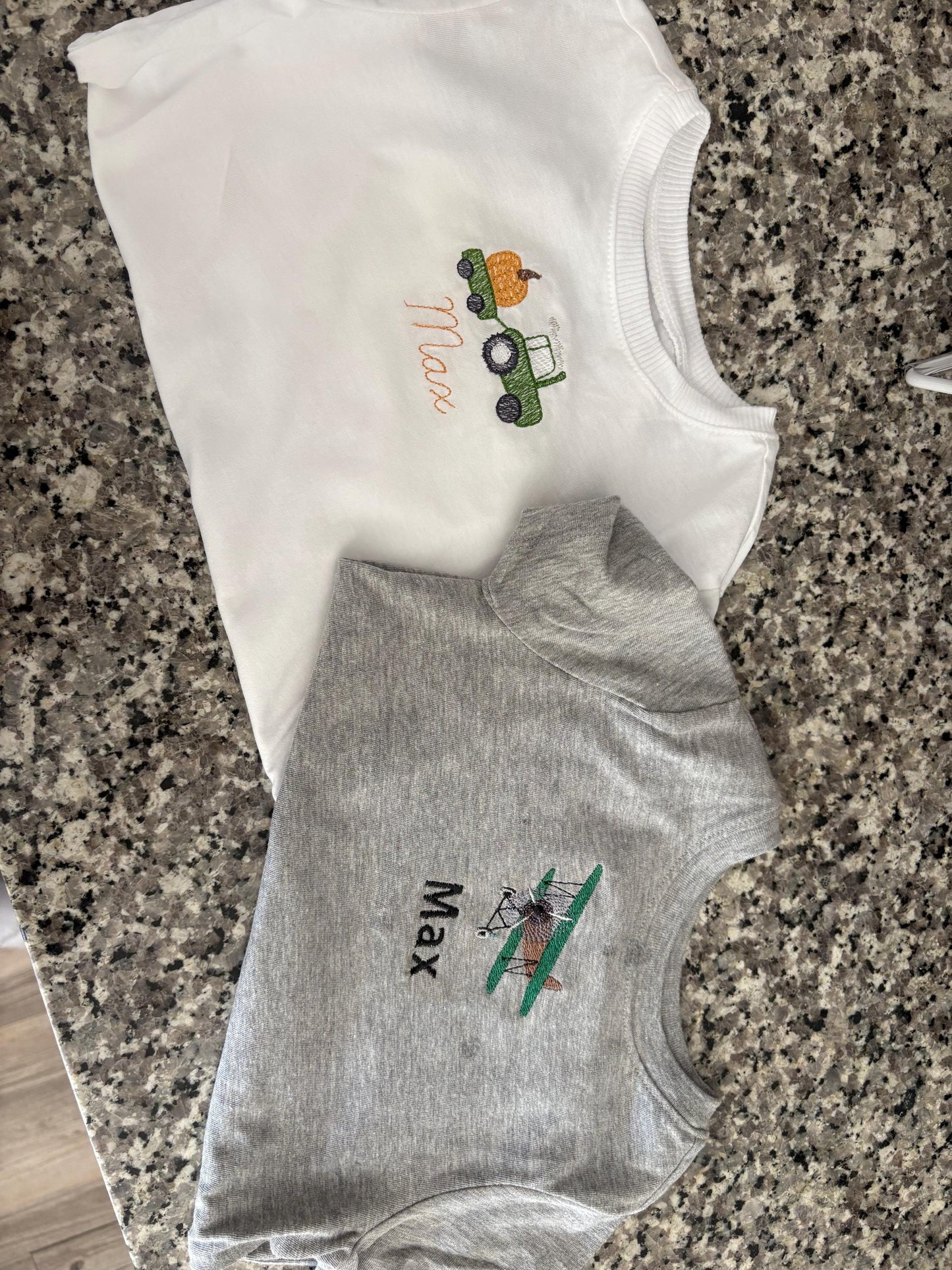 Airplane Toddler Tshirt | Custom Personalized Toddler Shirt | Holiday Toddler Shirt, Airplane and Name Toddler Tee, Airplane Birthday| Party